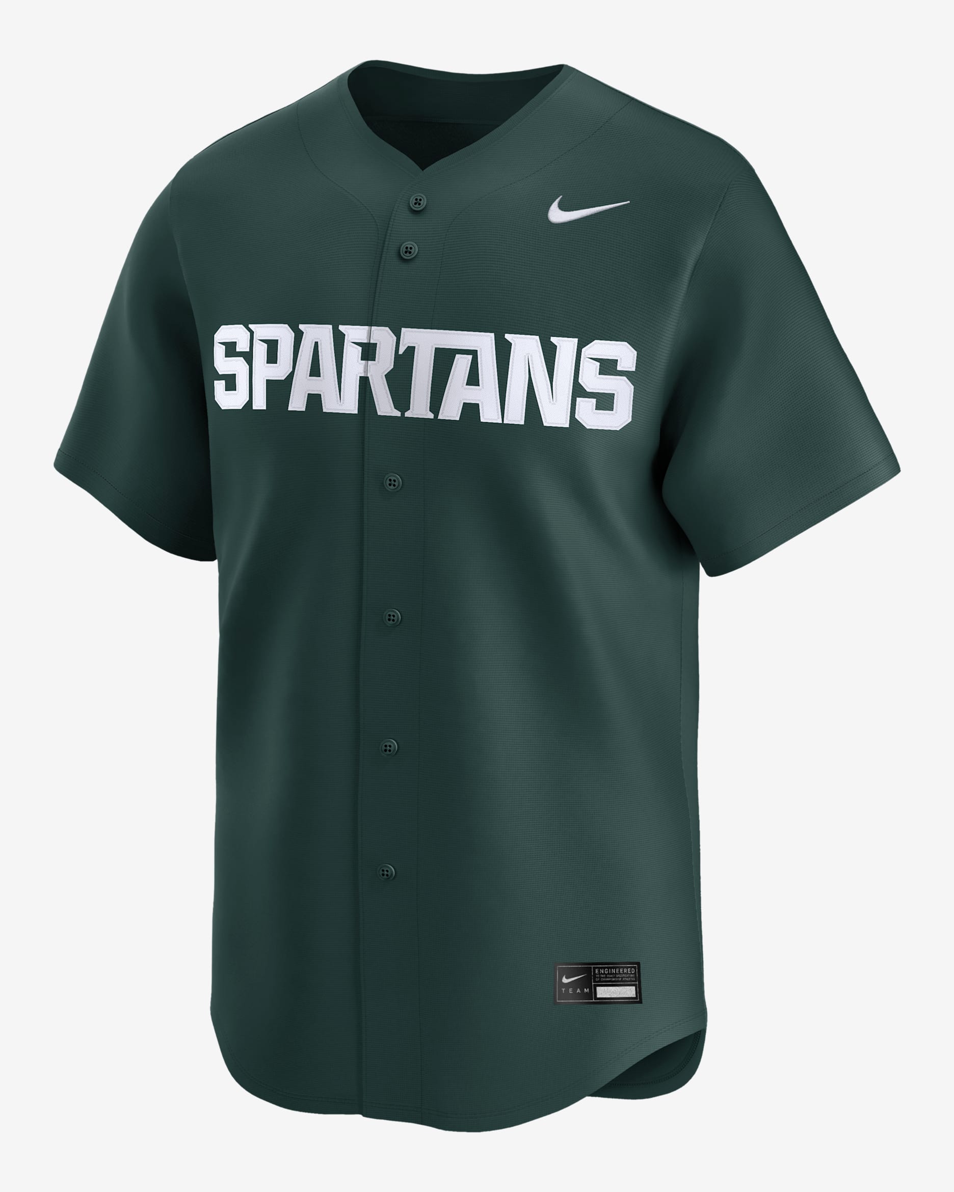 Michigan State Spartans Men's Nike College Limited Baseball Jersey